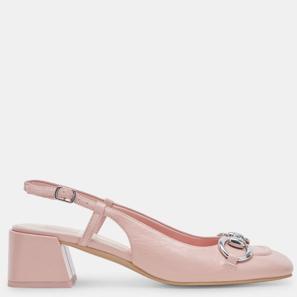 DOLCE VITA Melli Heels Crinkle Patent - Pink